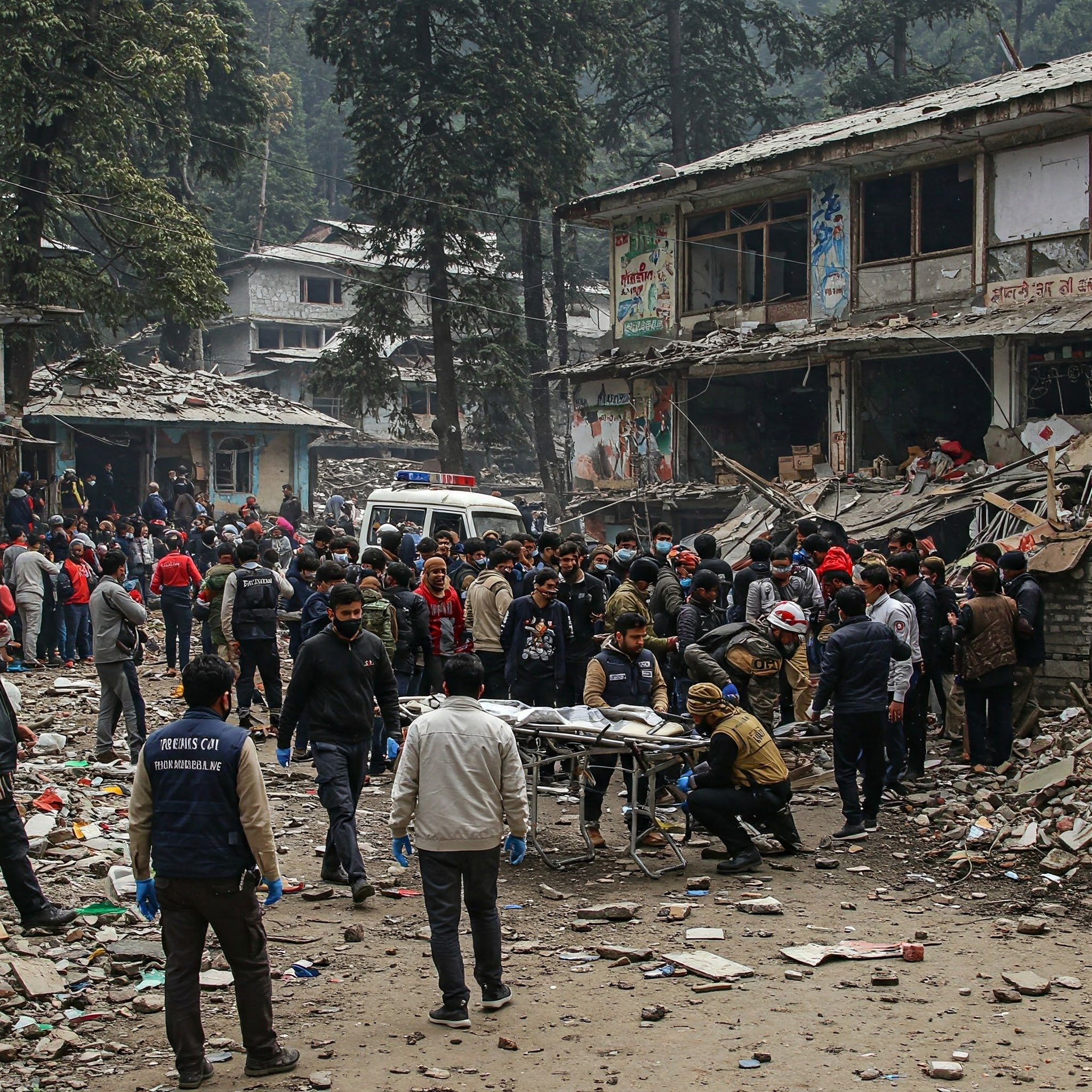 आतंकी हमला जम्मू-कश्मीर के अनंतनाग जिले के पहलगाम में